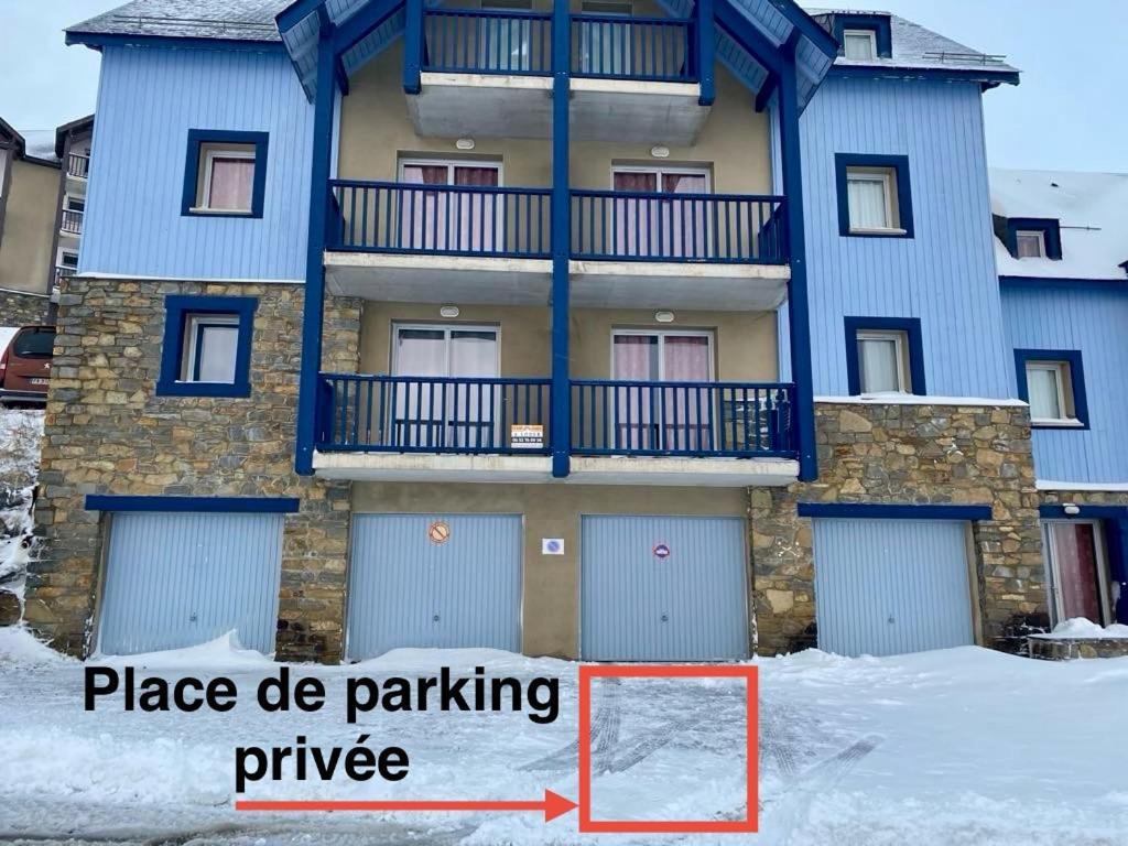 Grand Appartement Peyra'Good Tout Equipe Linge De Lit Et De Toilette Inclus - 8 Couchages - Station Peyragudes - Vue Montagne - 2 Balcons-Terrasses Germ Esterno foto